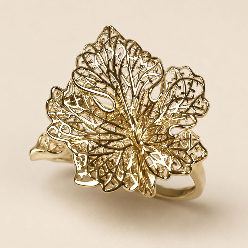 Golden Maple Ring