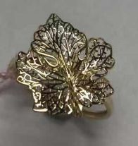 Golden Maple Ring