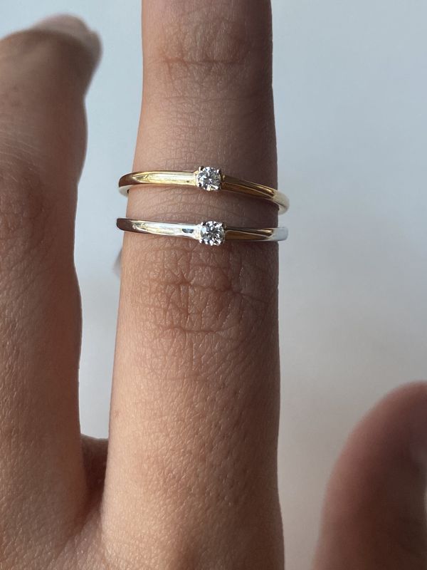 Petite Diamond Ring