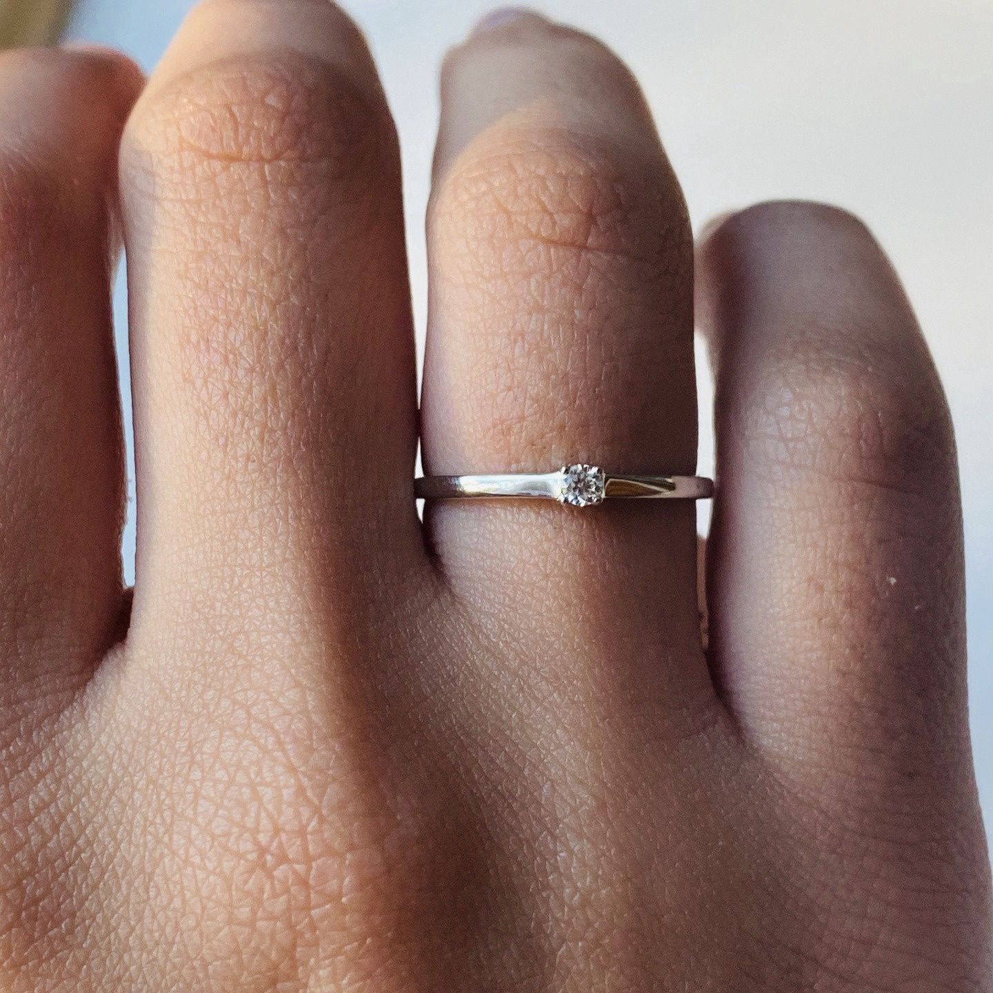 Petite Diamond Ring