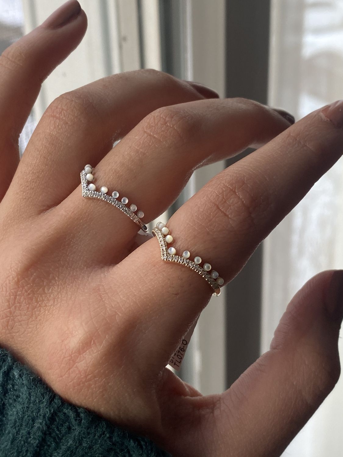 Princess Pearl Ring - 0.35cts/1.74g