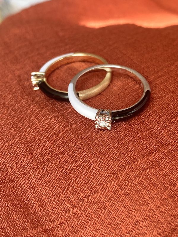 Black Ice Diamond Ring