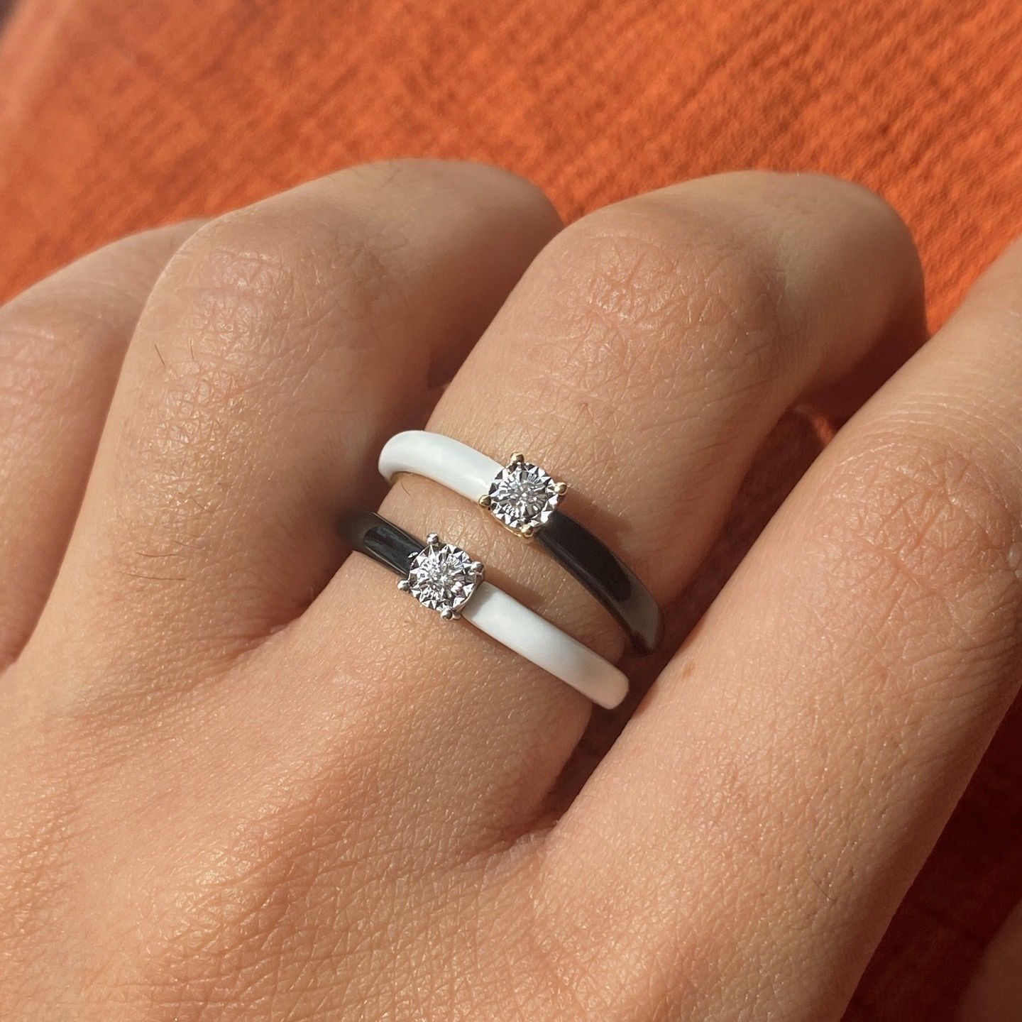 Black Ice Diamond Ring