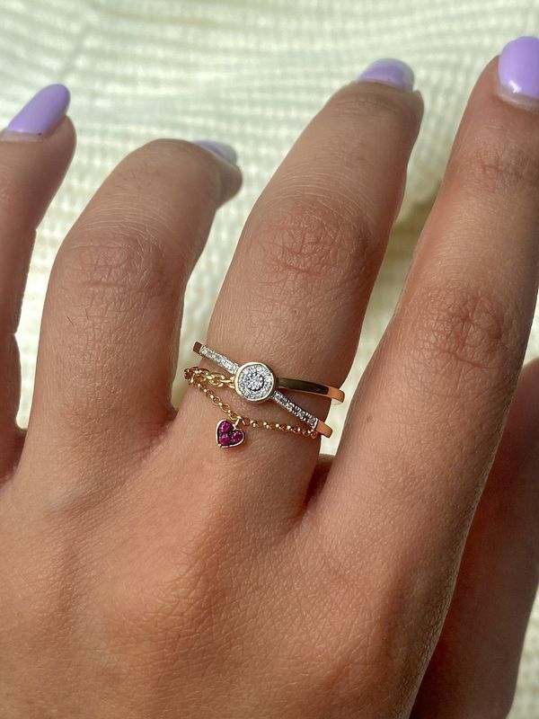 Diamond Chain Ring