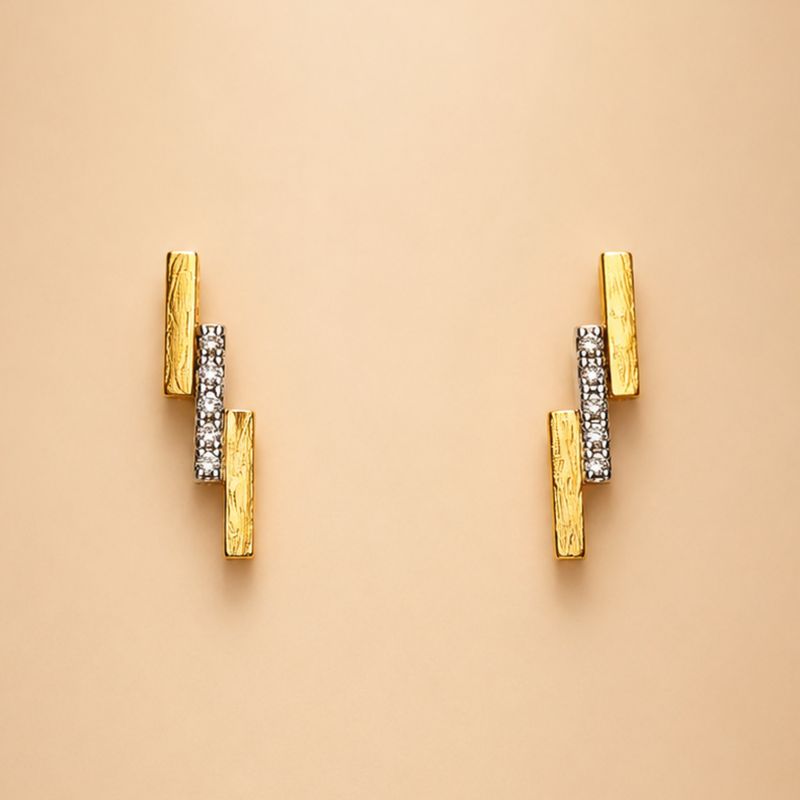 Diamond Gatsby Studs