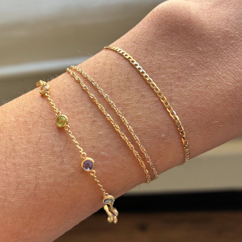 Mini Round Multi Bracelet