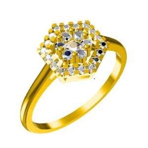 Diamond Hexe Ring