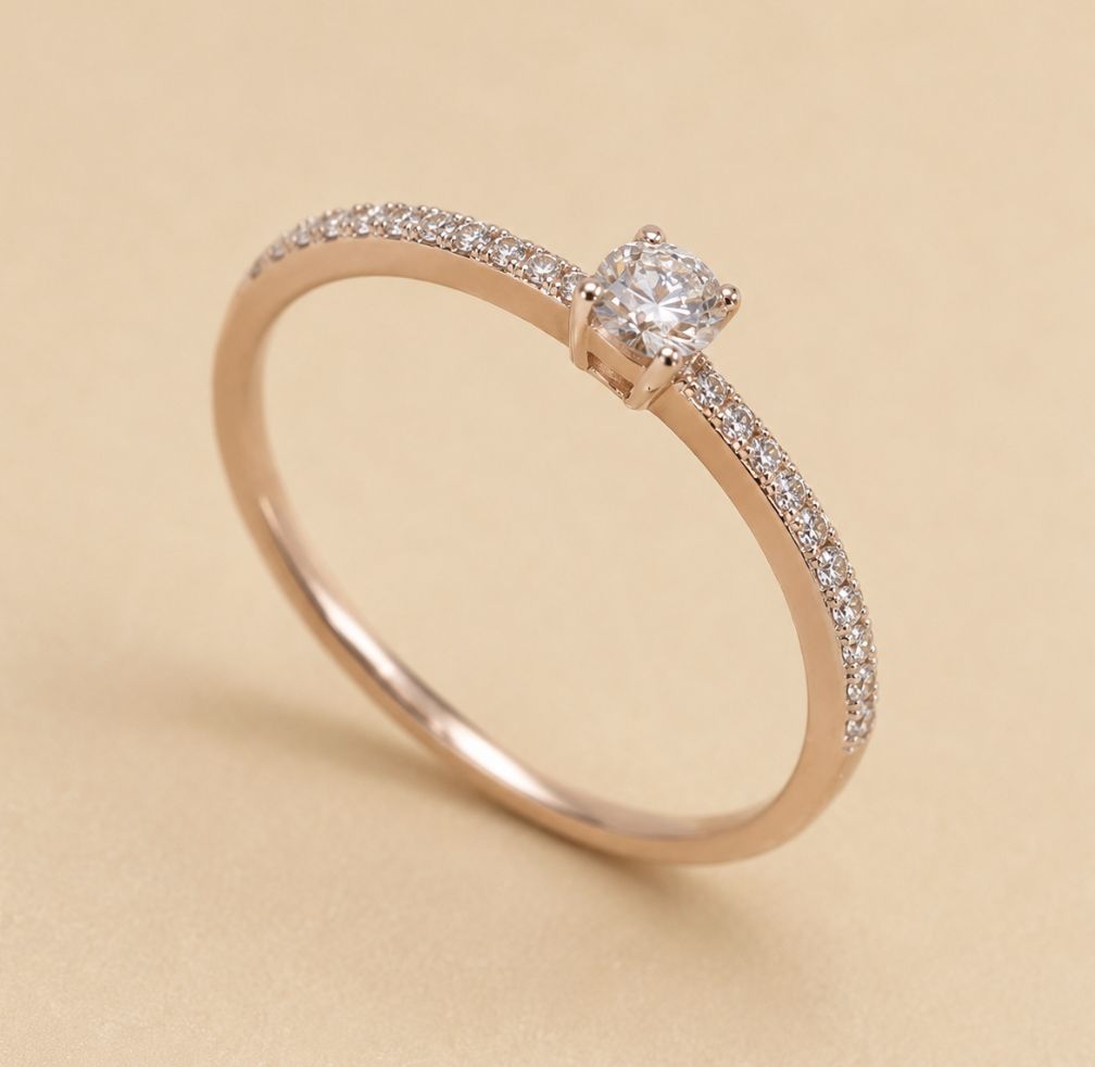 Diamond Stacking Ring
