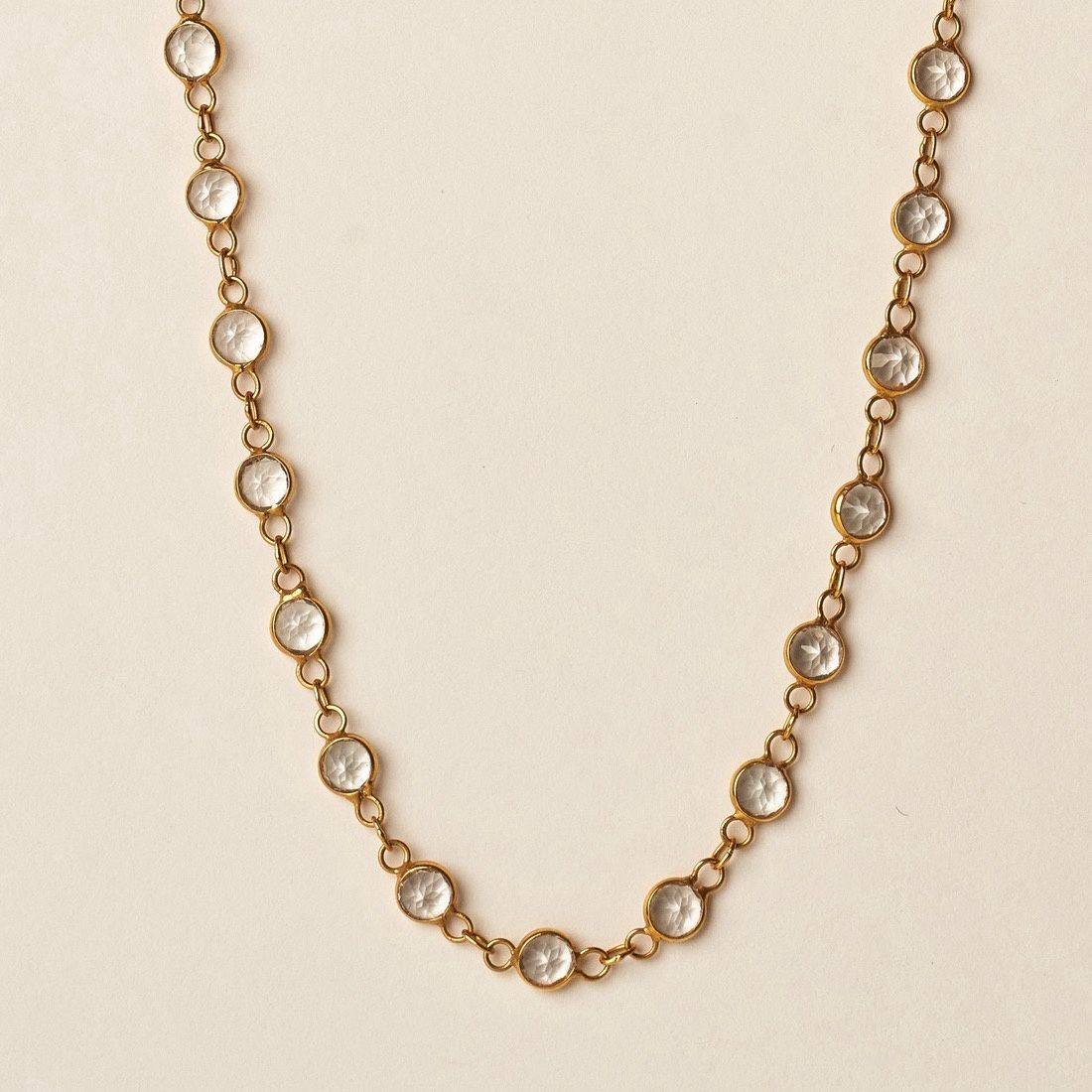 White Topaz Necklace