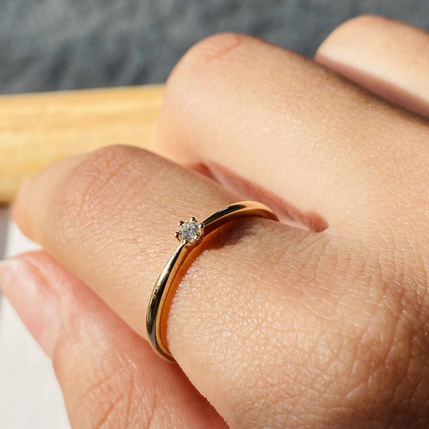 Mini Diamond Ring
