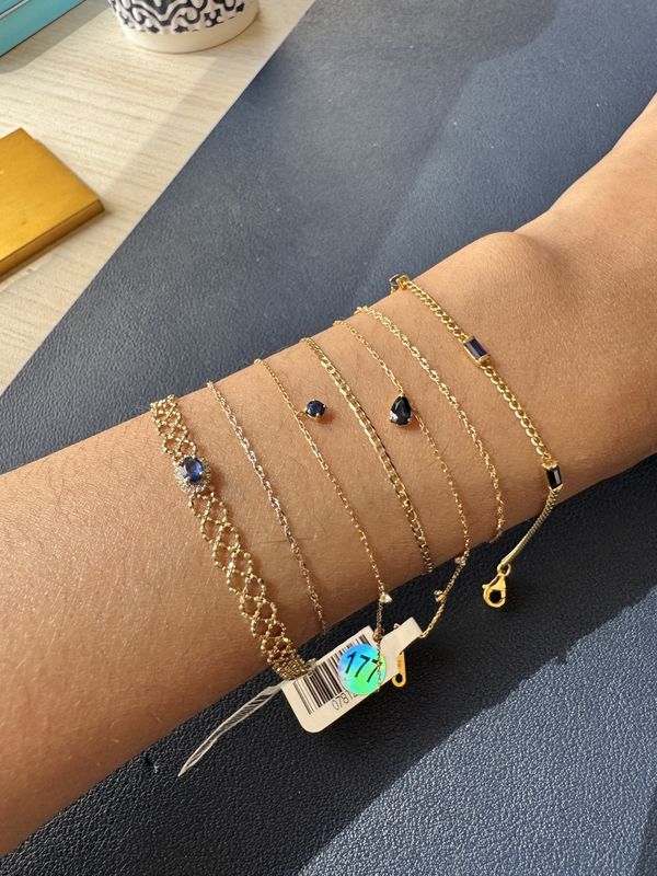 Baguette Station Bracelet