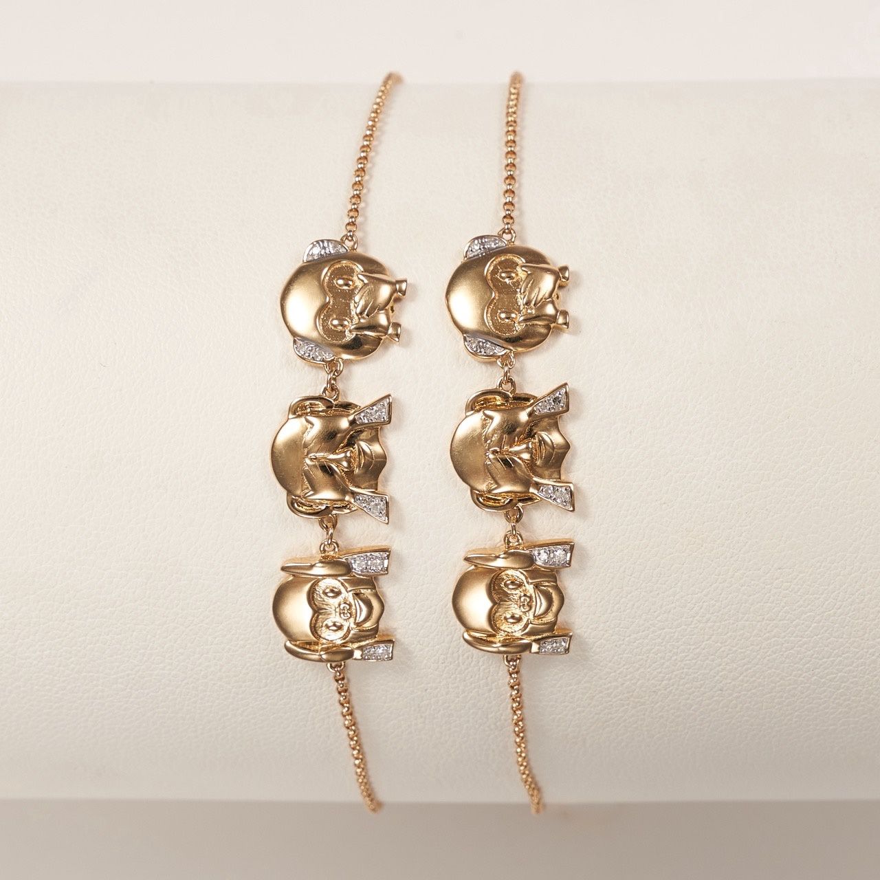 3 Monkey Bracelet