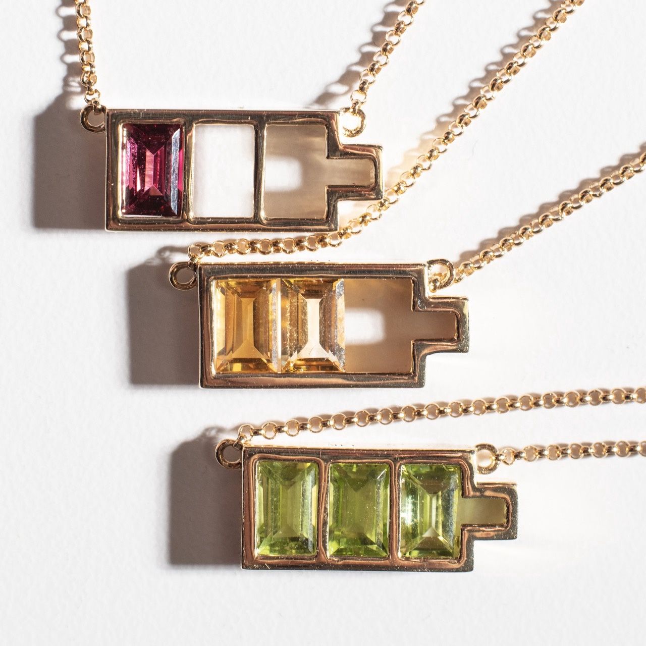 Full Battery Necklace