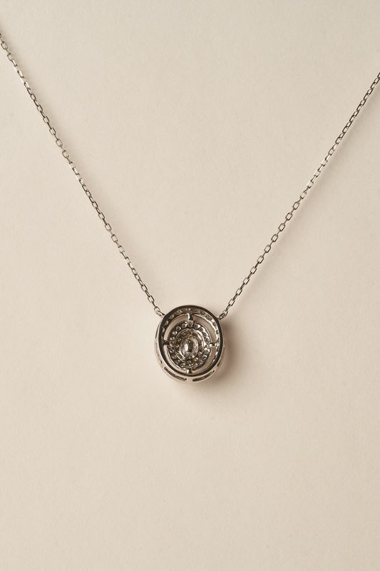 Yellow Diamond Pendant Necklace