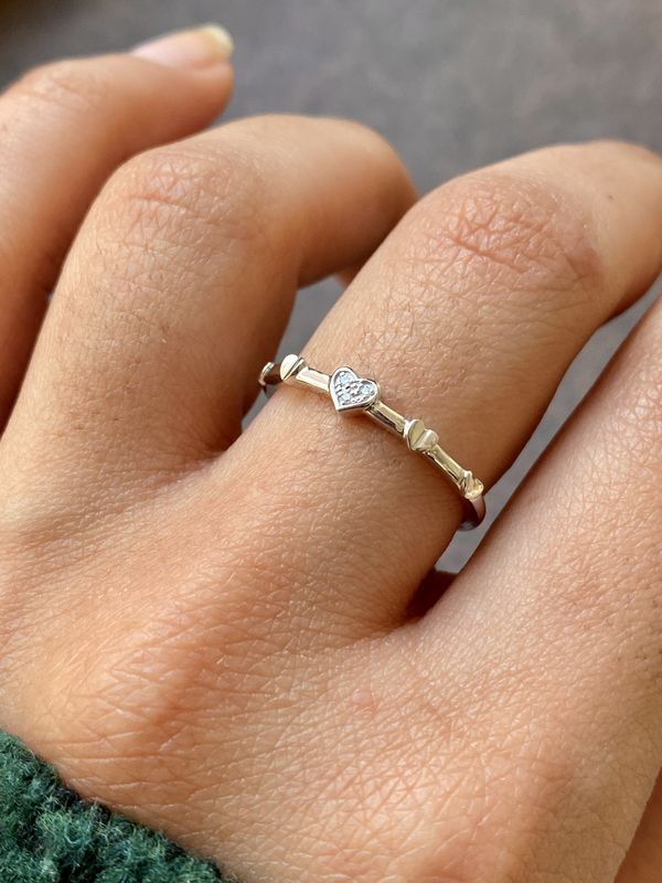 Diamond Heart Band