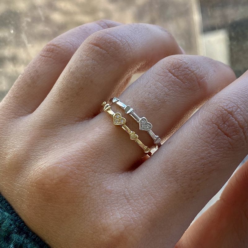 Diamond Heart Band