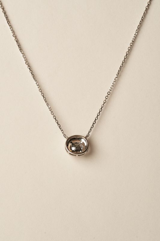 Yellow Diamond Solitaire Necklace