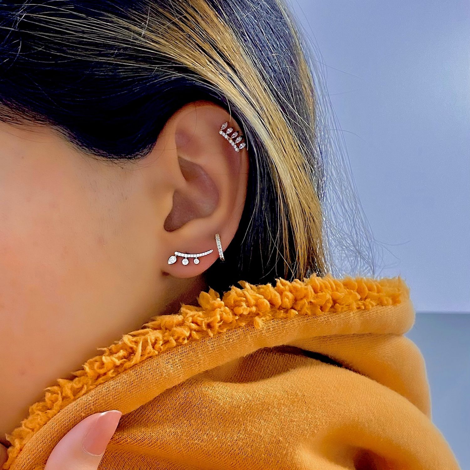 Diamond Climber Studs