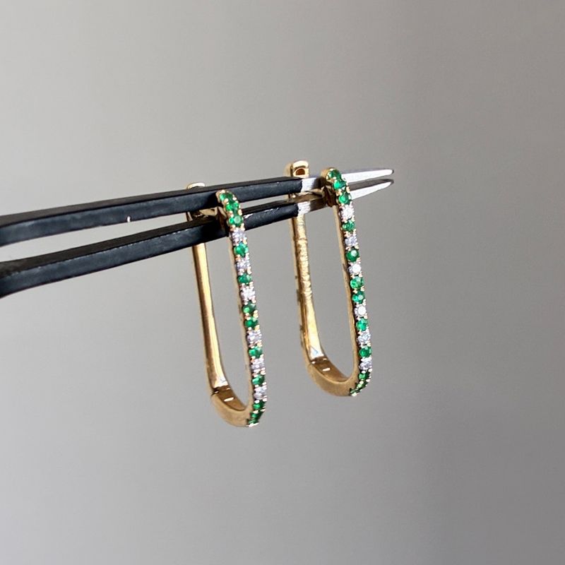 Paperclip Hoops