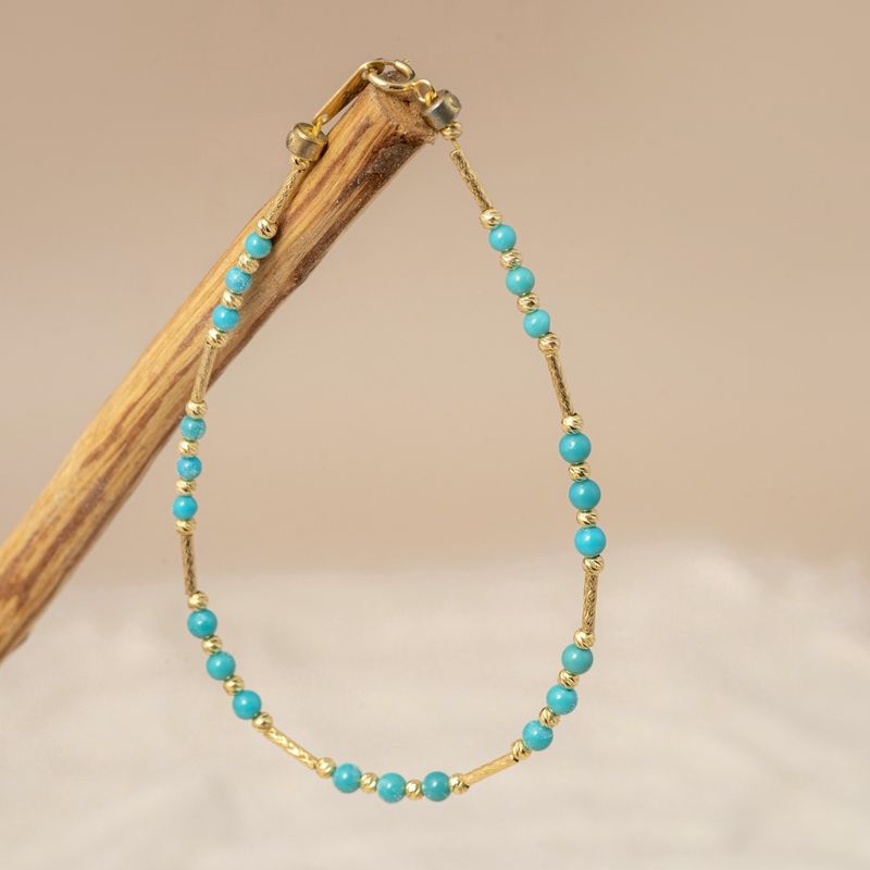 Turquoise Beaded Necklace