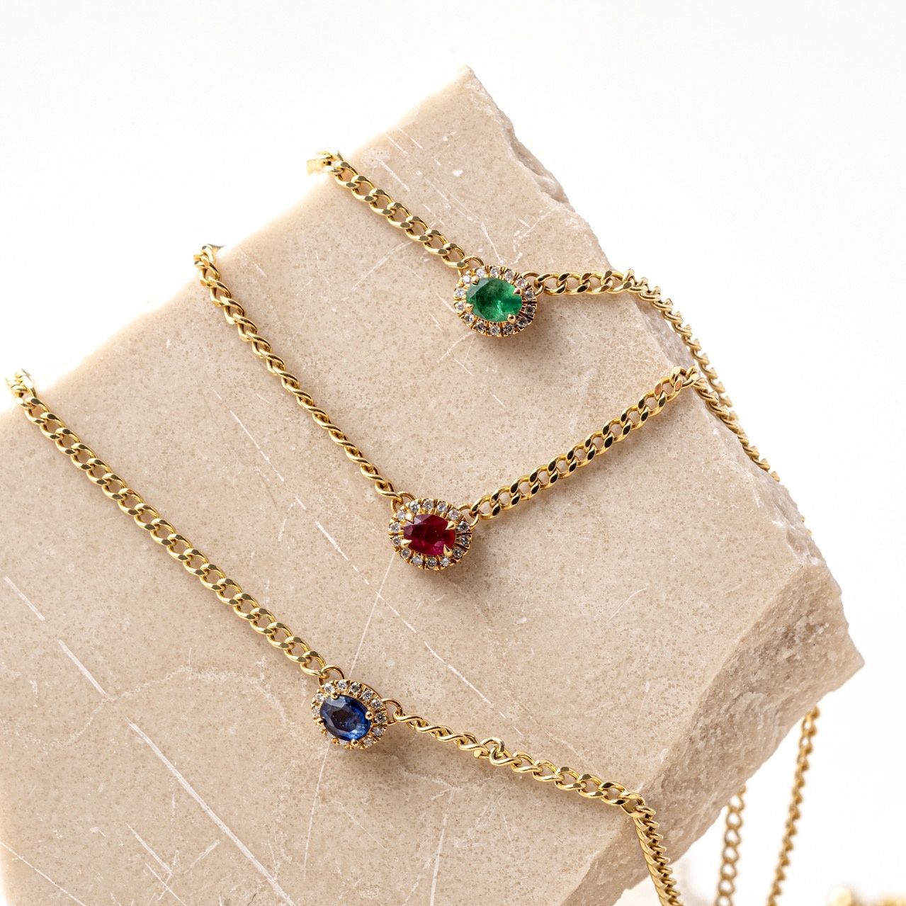 Mini Solitaire Necklace