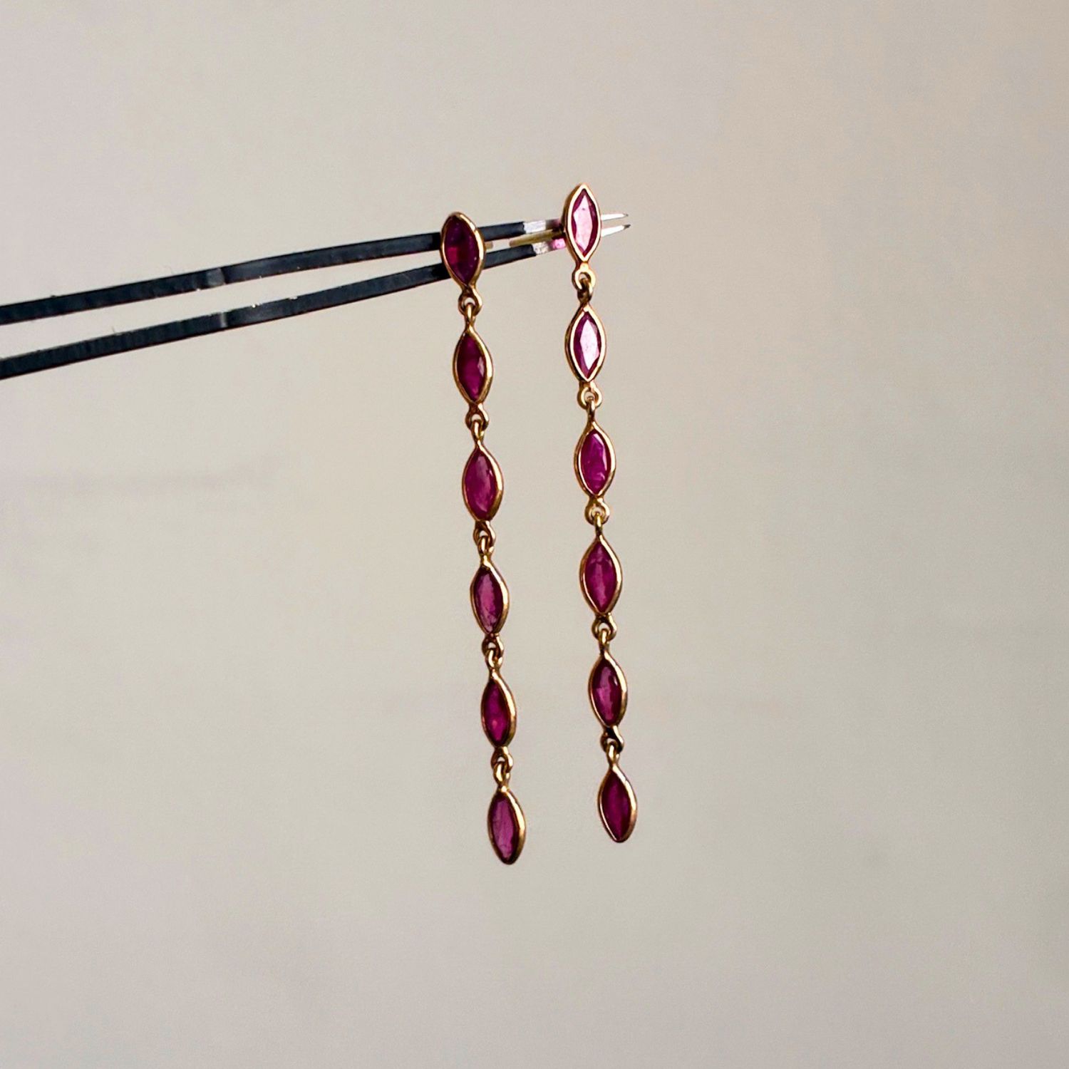 Ruby Marquise Dangle