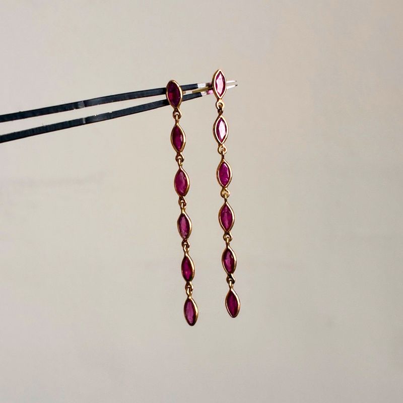 Ruby Marquise Dangle