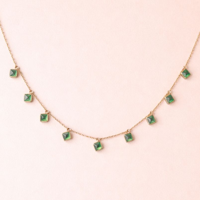 Emerald Princess Necklace