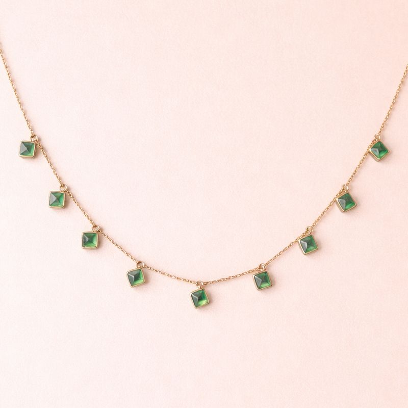 Emerald Princess Necklace