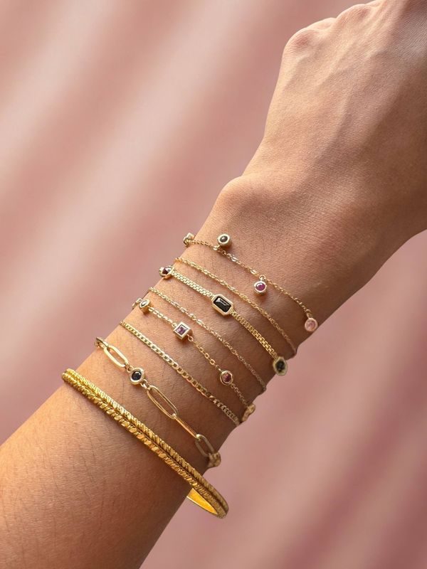 Snake Chain Multi Bracelet