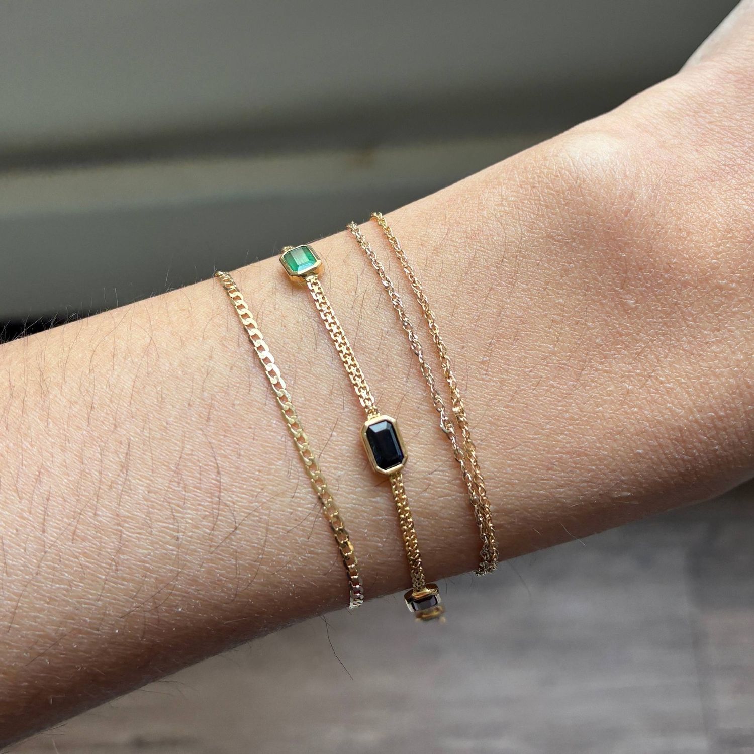 Snake Chain Multi Bracelet