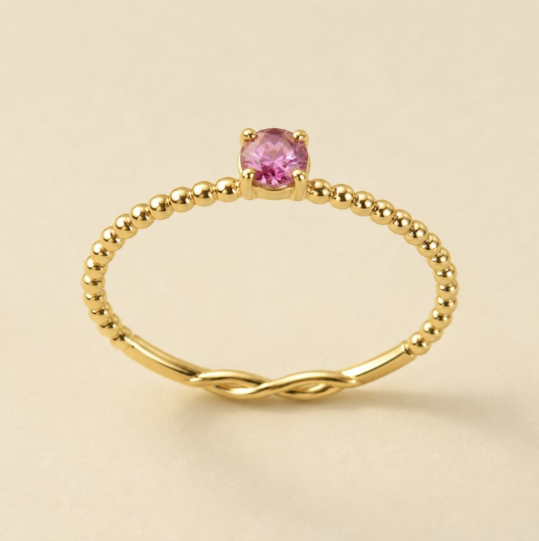 Ruby Sparkle Ring