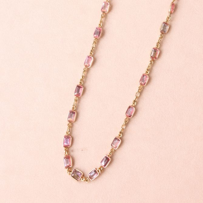 Sapphire Bezel Chain
