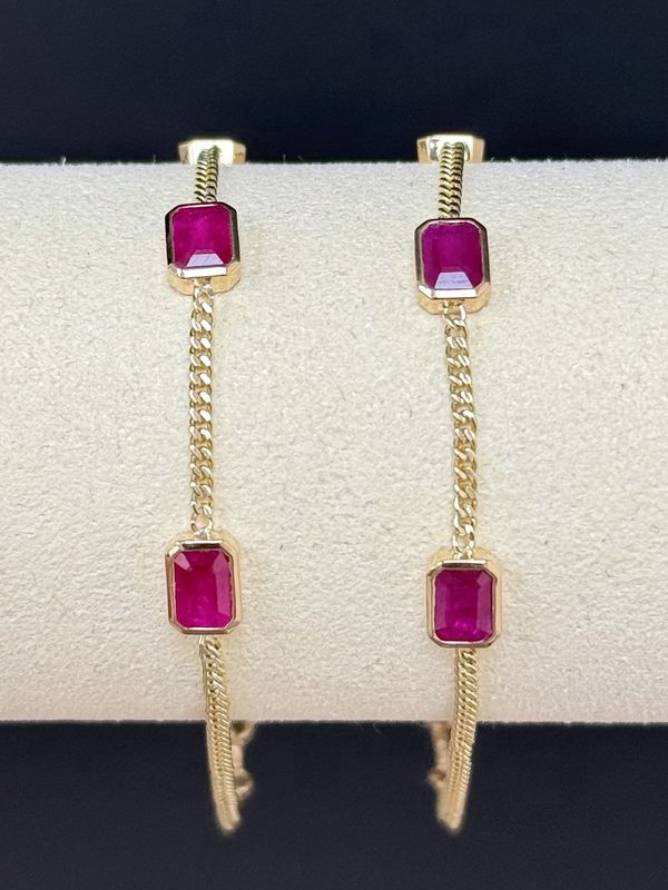 Ruby Station Bracelet