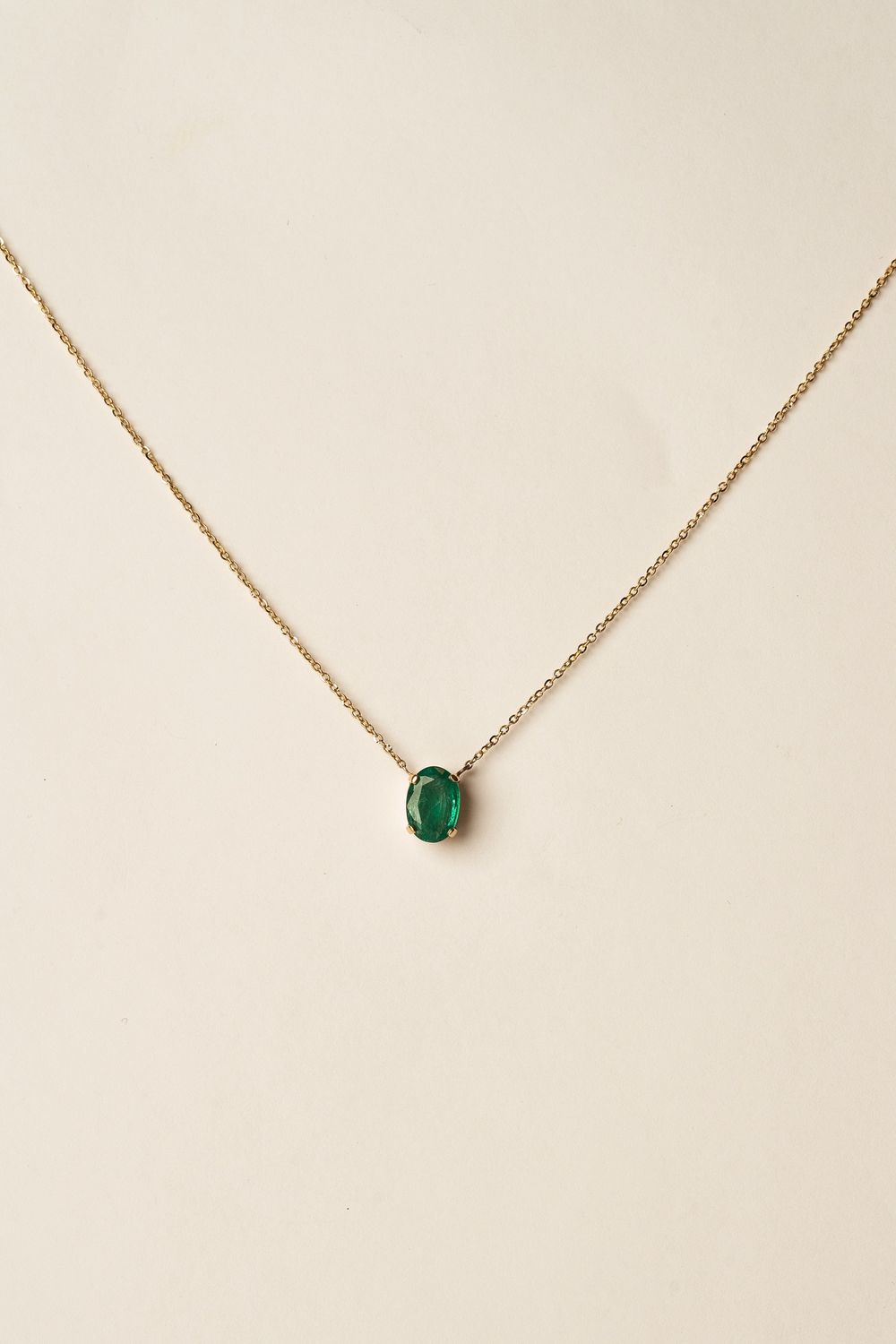 Mini Emerald Necklace