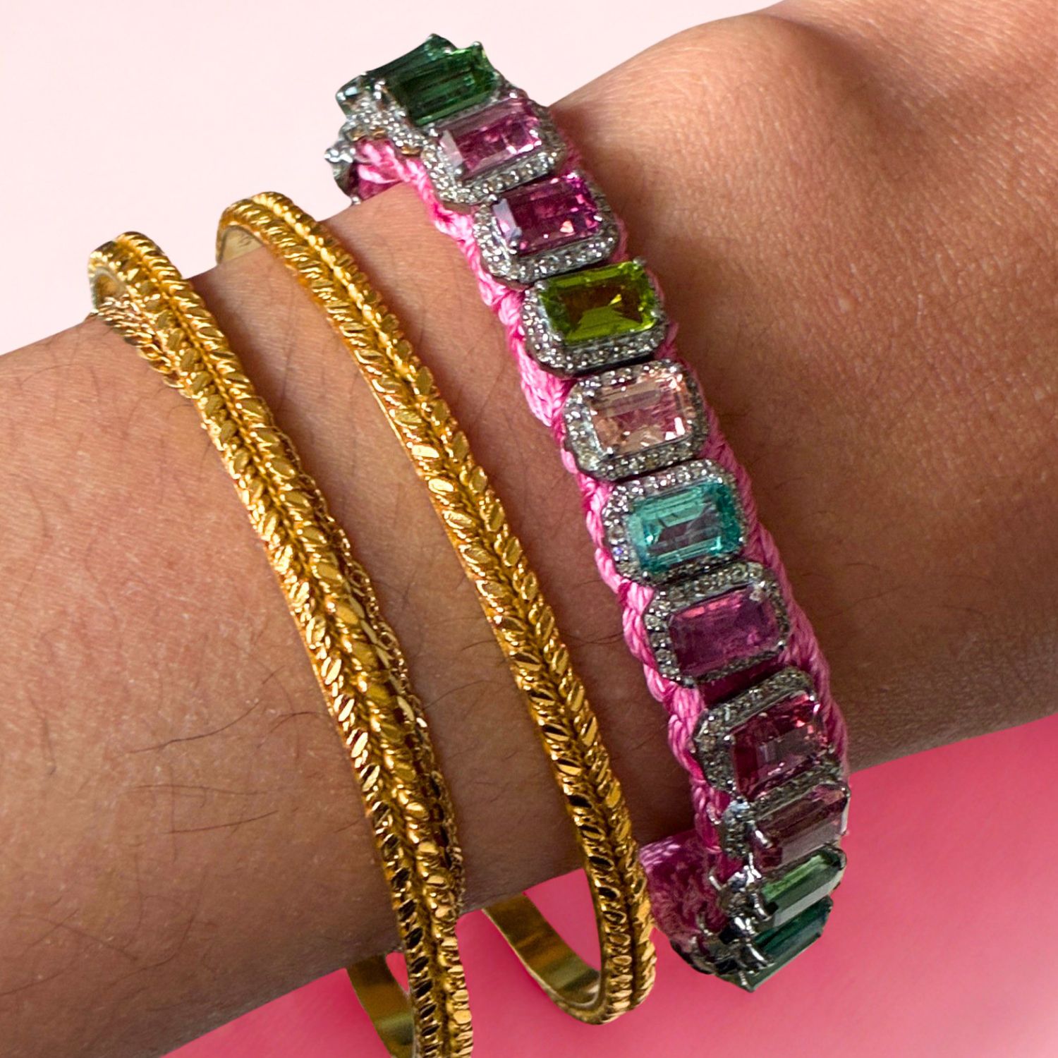 Petalya Macrame Bracelet