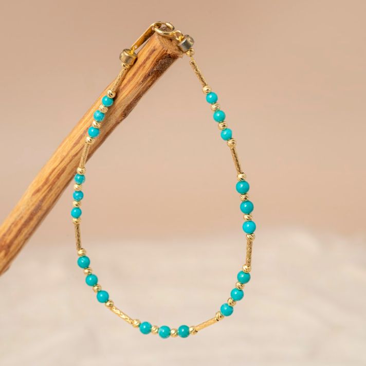 Beaded Turquoise Bracelet