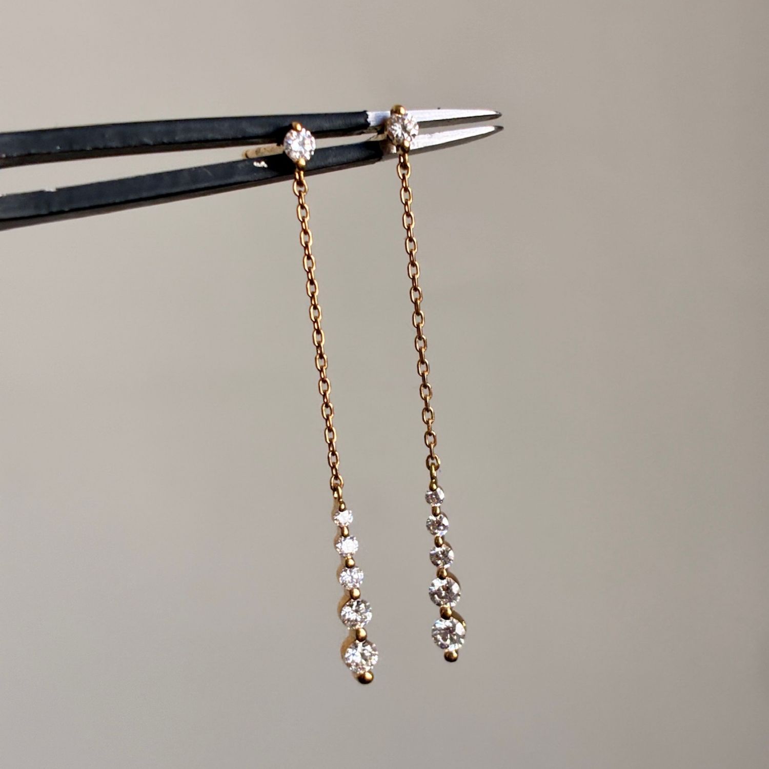 Diamond Drizzle Studs