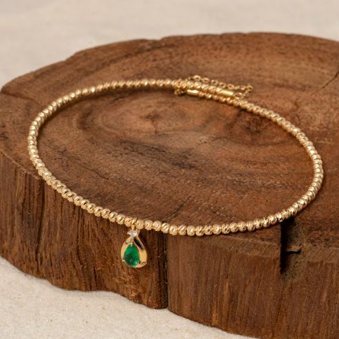 Emerald Cosmic Drop