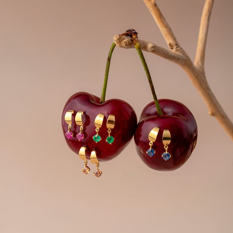 Candy Gemstone Earrings