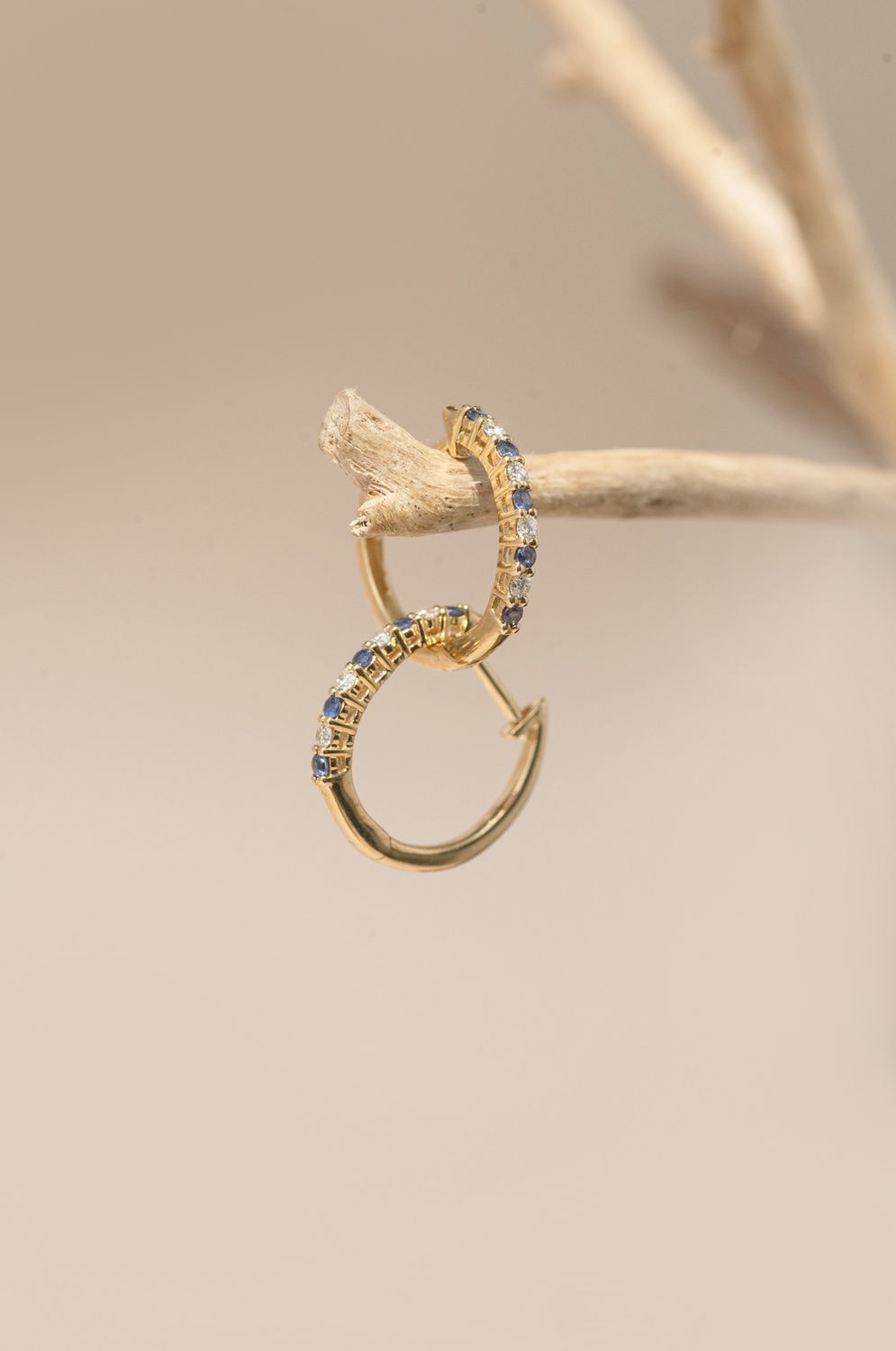 SE597, Colour: 18KY BS-0.13ct D-0.09ct/2.1g