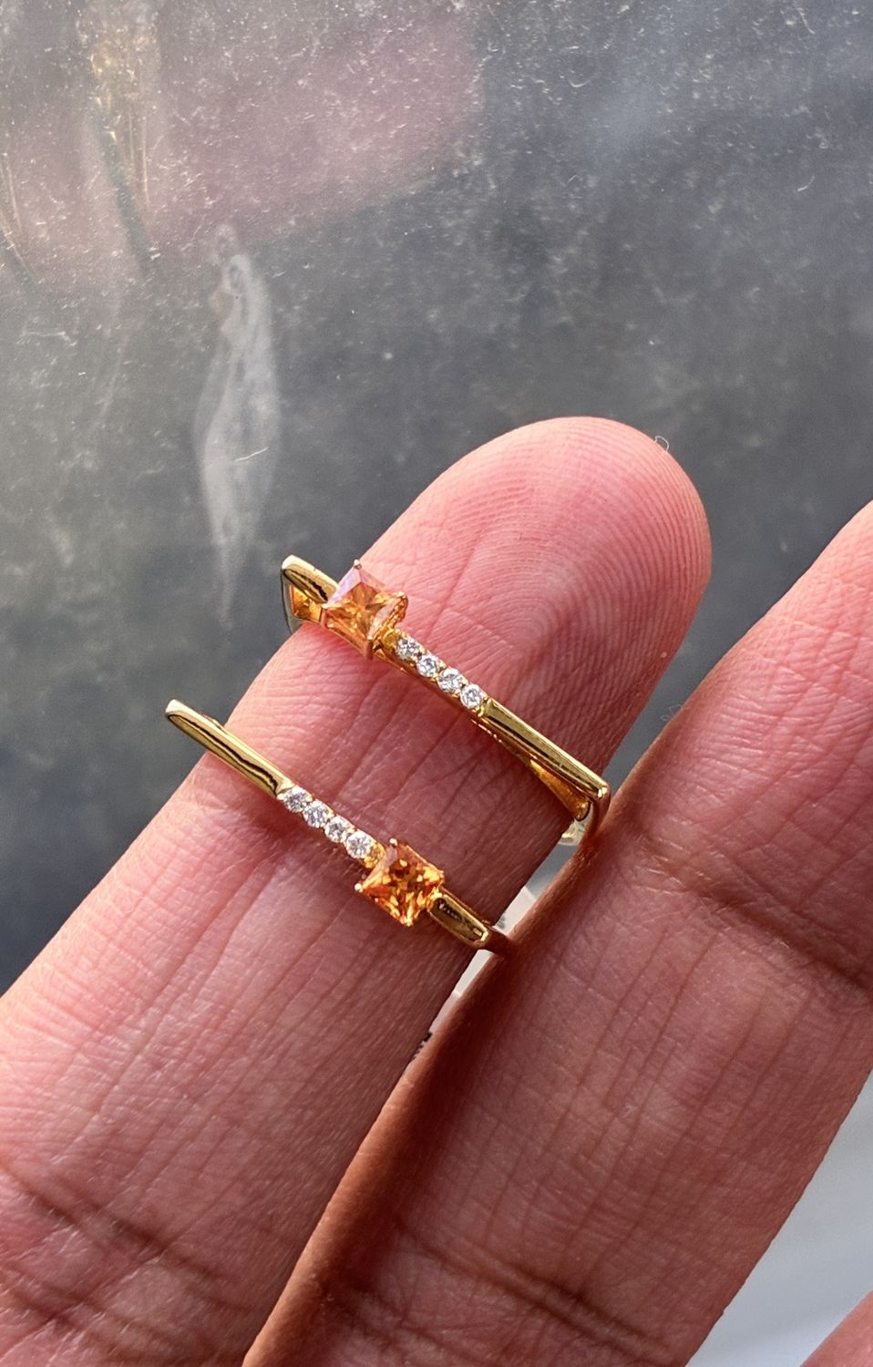 SR712, Colour: 18KY YS-0.2ct D-0.03ct/1.32g