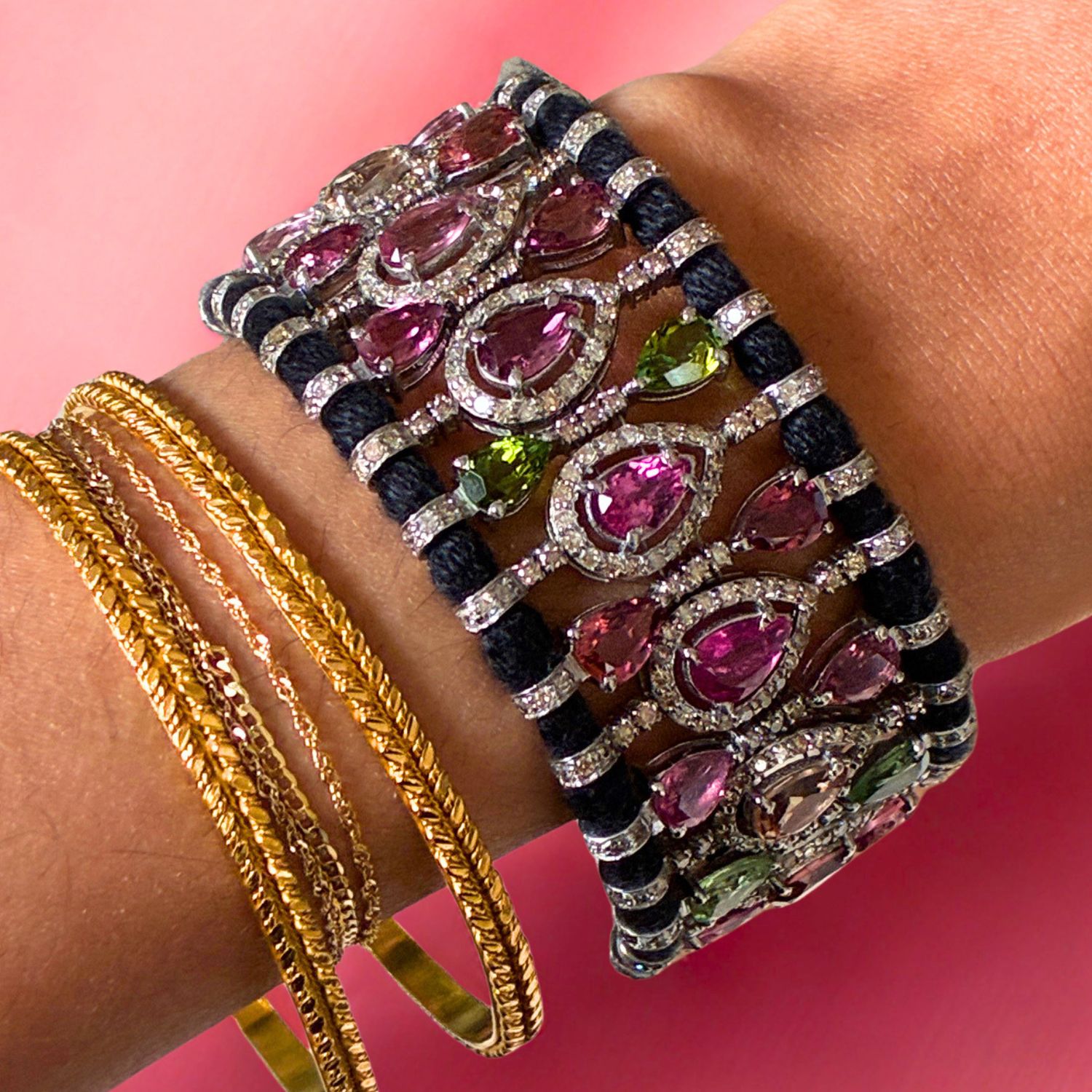 Zephyra Macrame Bracelet