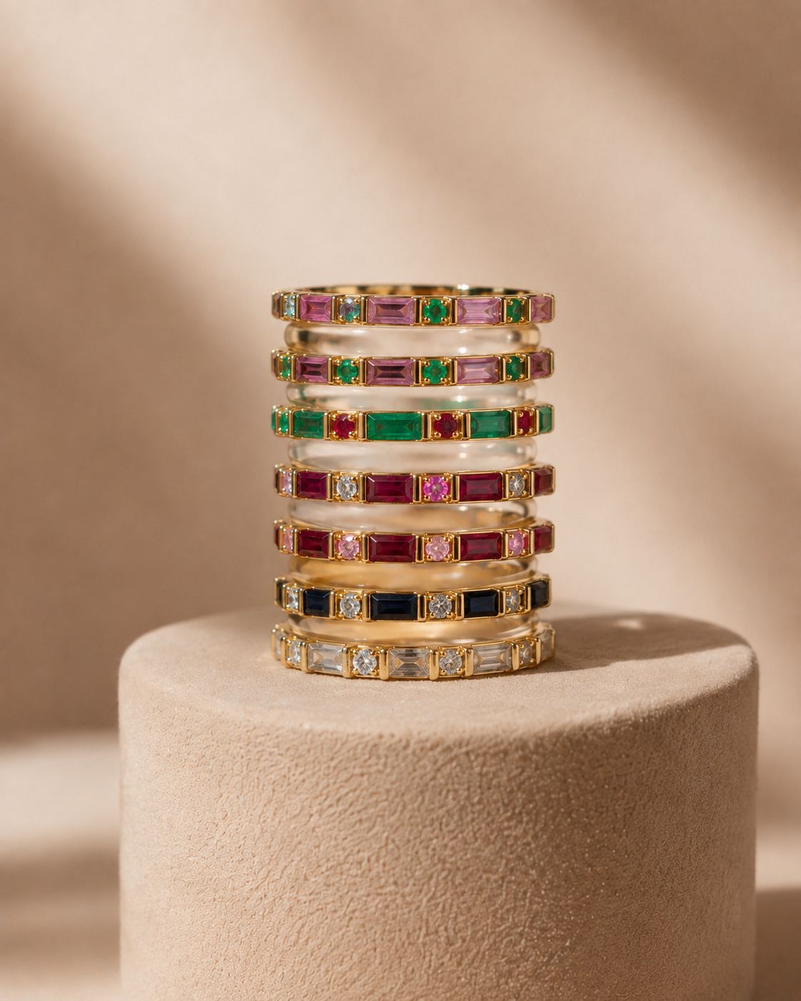 Mosaic Eternity Band SR717