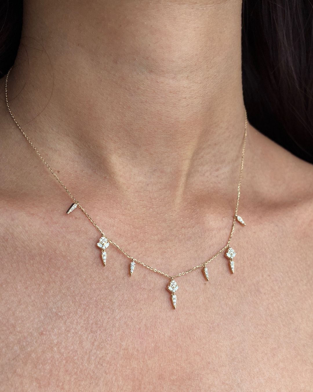 Diamond Icicle Chain