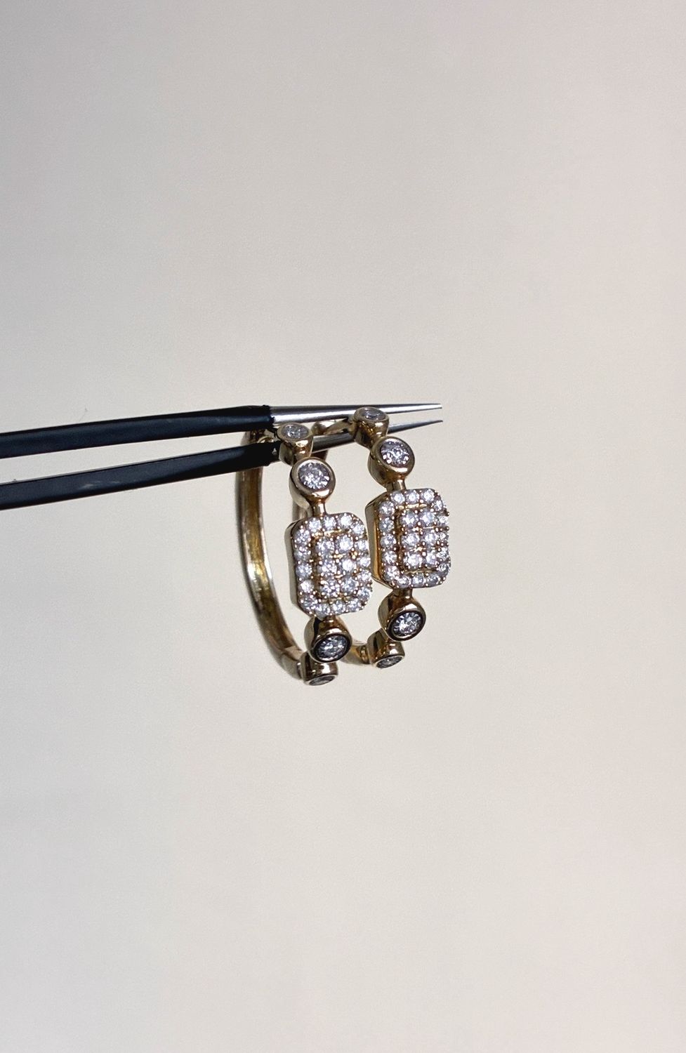Diamond Princess Hoops