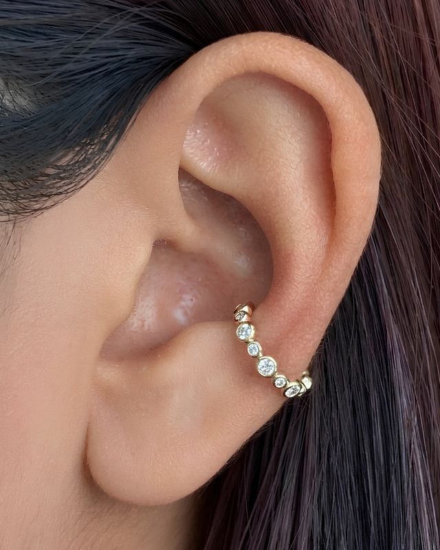 Diamond Bubble Cuff