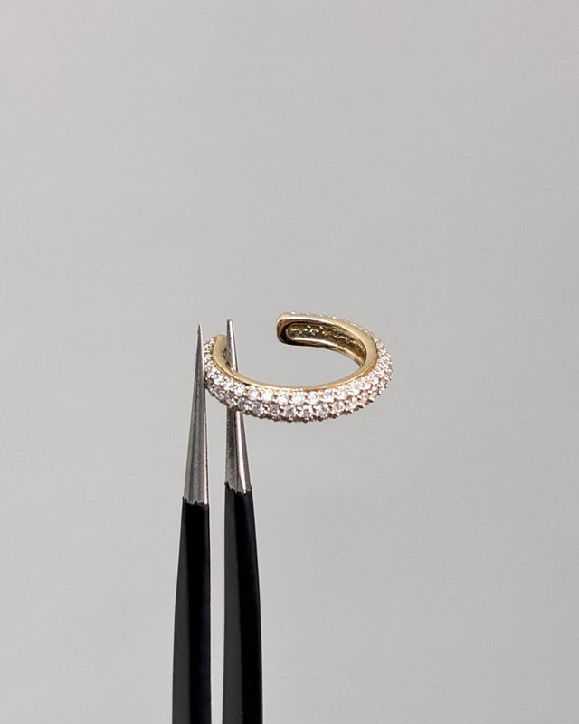 Pavé Diamond Cuff