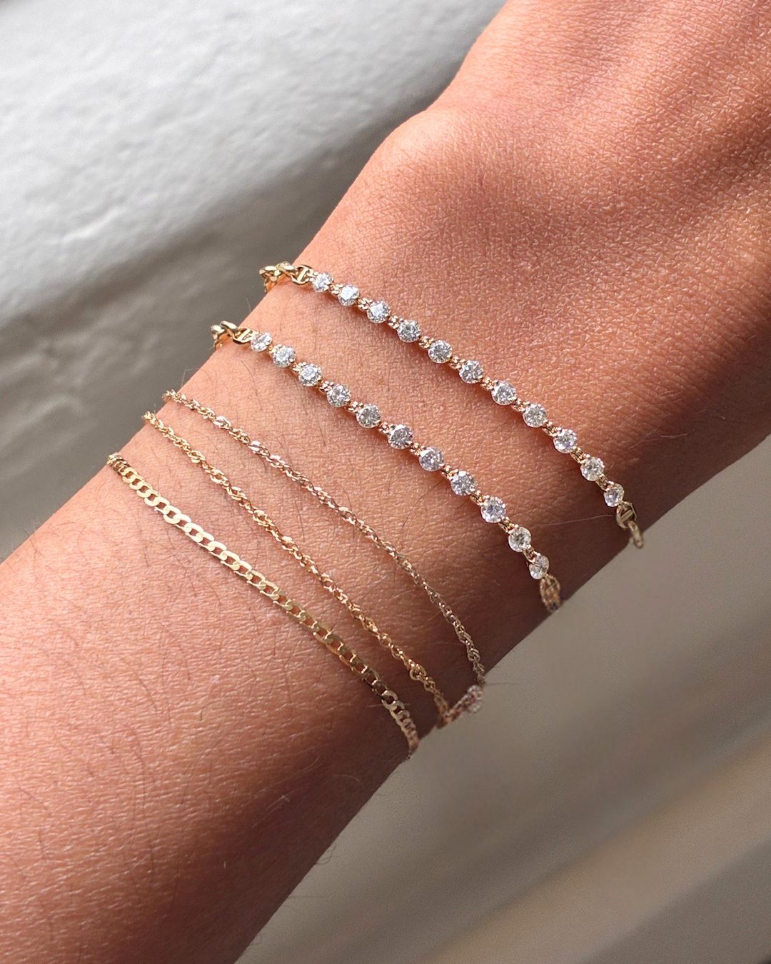 Diamond Link Bracelet