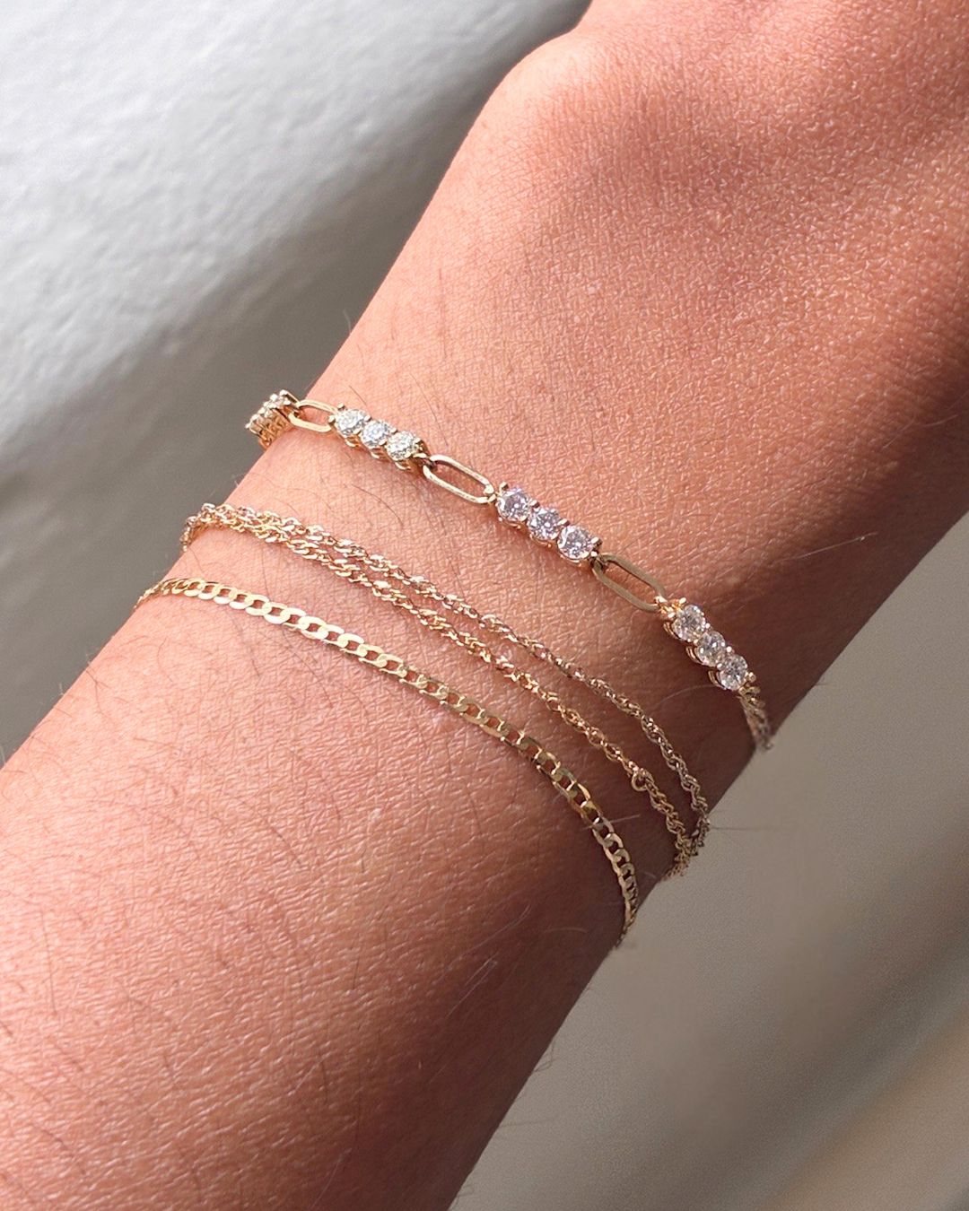 Diamond Triad Bracelet